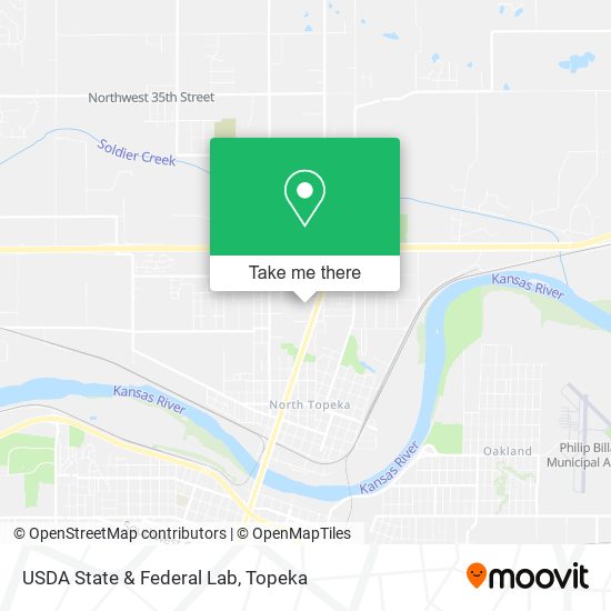 USDA State & Federal Lab map