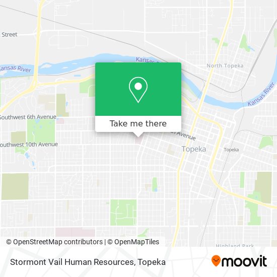 Stormont Vail Human Resources map