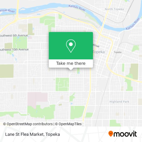 Mapa de Lane St Flea Market
