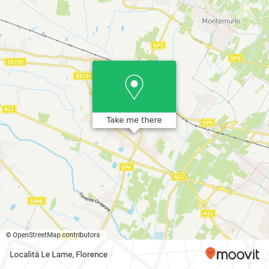 Località Le Lame map