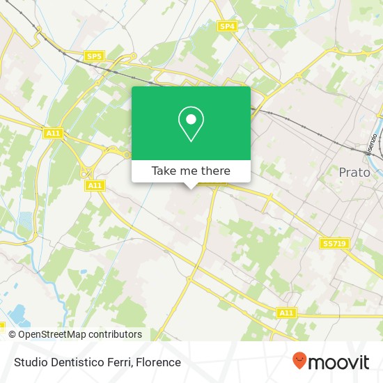 Studio Dentistico Ferri map