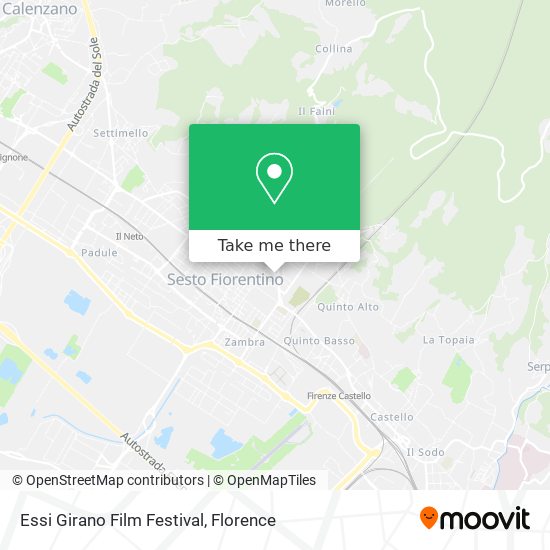 Essi Girano Film Festival map