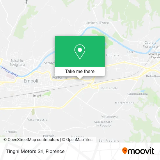 Tinghi Motors Srl map