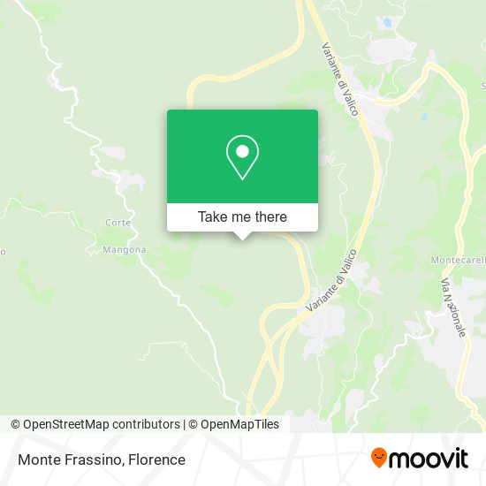 Monte Frassino map