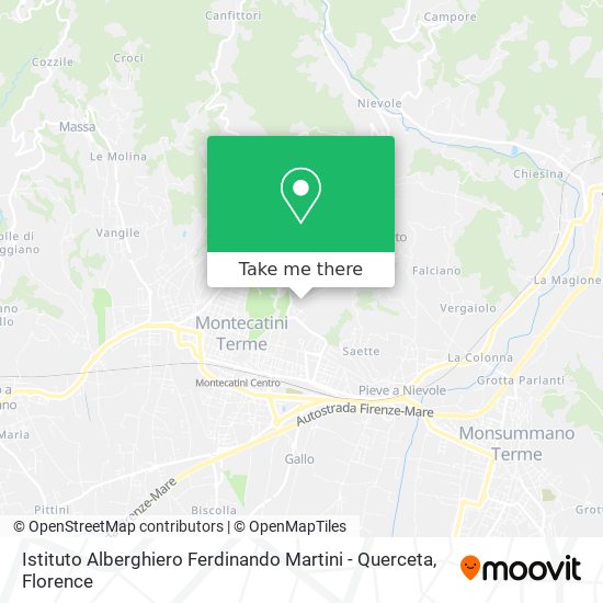Istituto Alberghiero Ferdinando Martini - Querceta map