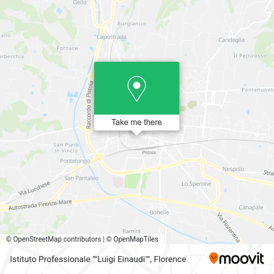 Istituto Professionale ""Luigi Einaudi"" map