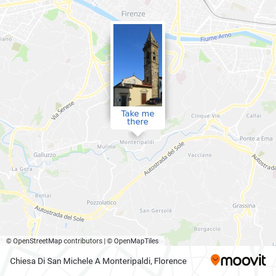 Chiesa Di San Michele A Monteripaldi map