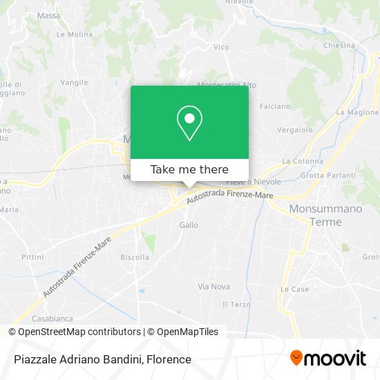 Piazzale Adriano Bandini map