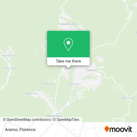 Aramo map
