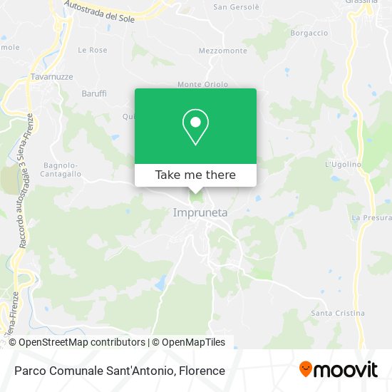 Parco Comunale Sant'Antonio map