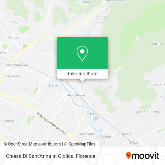Chiesa Di Sant'Anna In Giolica map