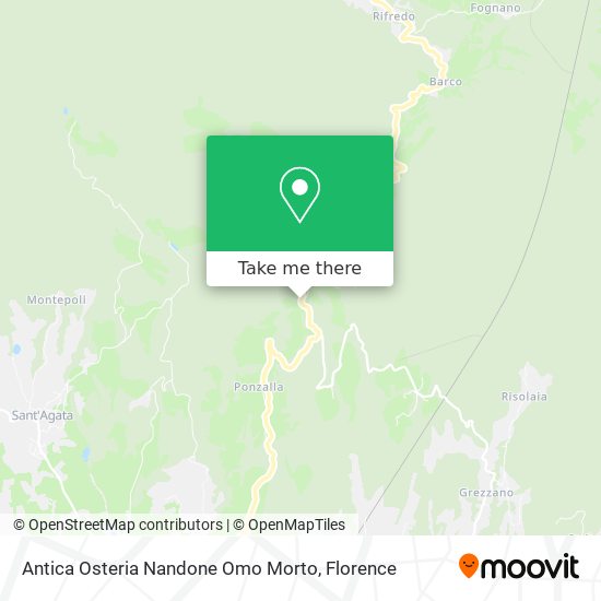 Antica Osteria Nandone Omo Morto map