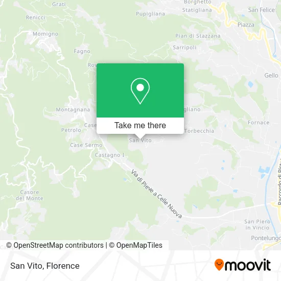 San Vito map