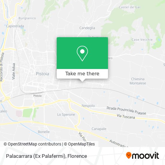 Palacarrara (Ex Palafermi) map