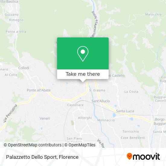 Palazzetto Dello Sport map