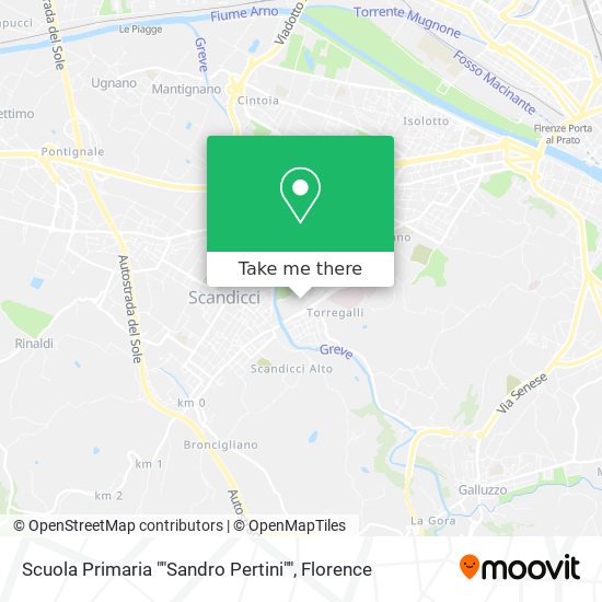Scuola Primaria ""Sandro Pertini"" map