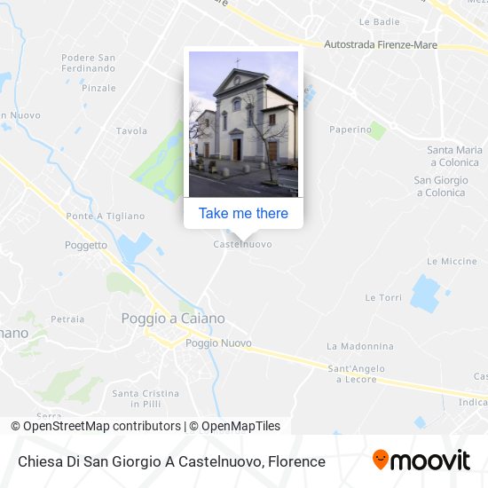 Chiesa Di San Giorgio A Castelnuovo map