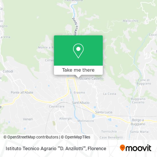Istituto Tecnico Agrario ""D. Anzilotti"" map
