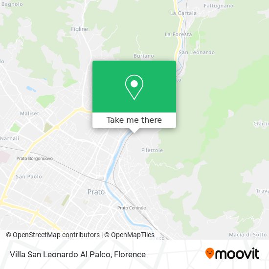 Villa San Leonardo Al Palco map