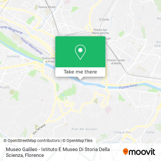 Museo Galileo - Istituto E Museo Di Storia Della Scienza map