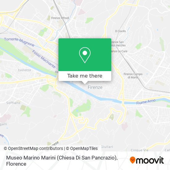 Museo Marino Marini (Chiesa Di San Pancrazio) map
