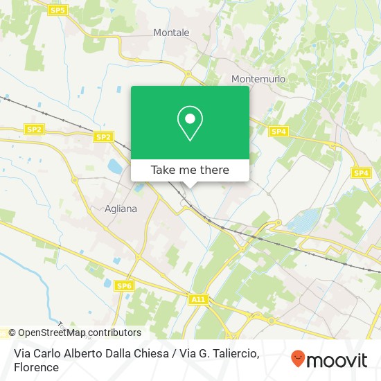 Via Carlo Alberto Dalla Chiesa / Via G. Taliercio map