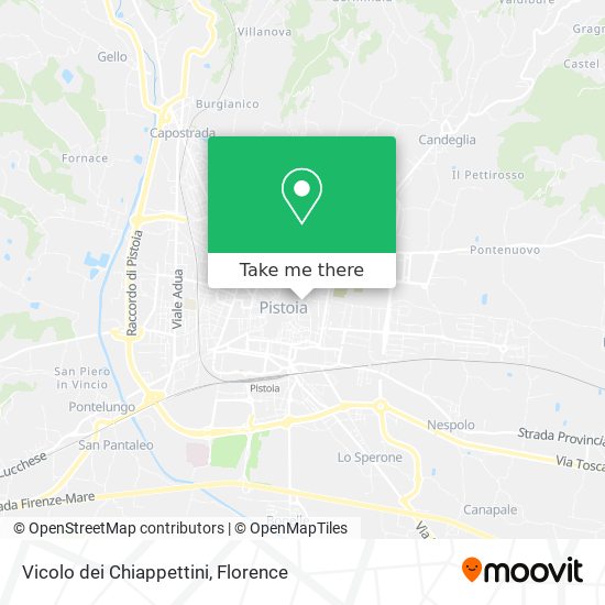 Vicolo dei Chiappettini map
