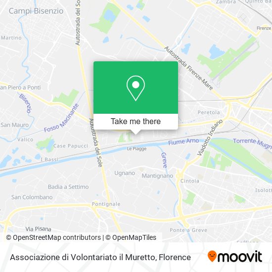 Associazione di Volontariato il Muretto map