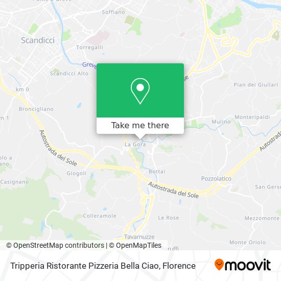 Tripperia Ristorante Pizzeria Bella Ciao map