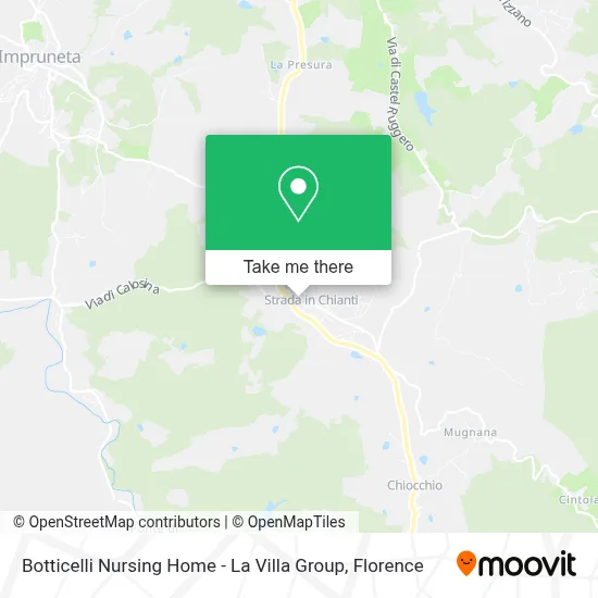 Botticelli Nursing Home - La Villa Group map