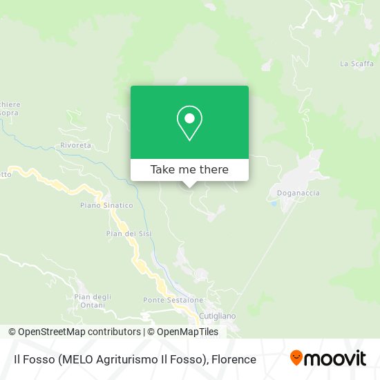 Il Fosso (MELO Agriturismo Il Fosso) map