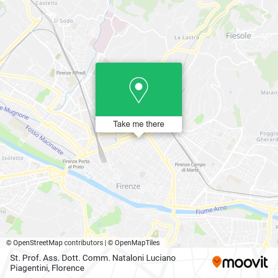 St. Prof. Ass. Dott. Comm. Nataloni Luciano Piagentini map