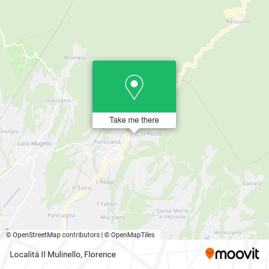 Località Il Mulinello map