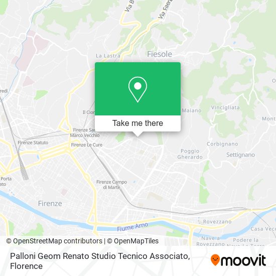 Palloni Geom Renato Studio Tecnico Associato map