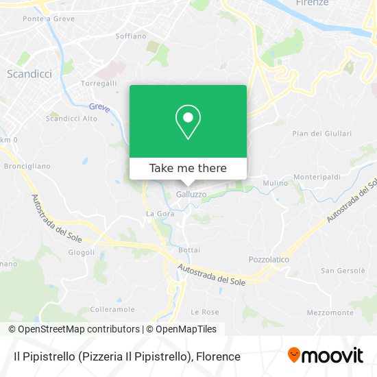 Il Pipistrello (Pizzeria Il Pipistrello) map