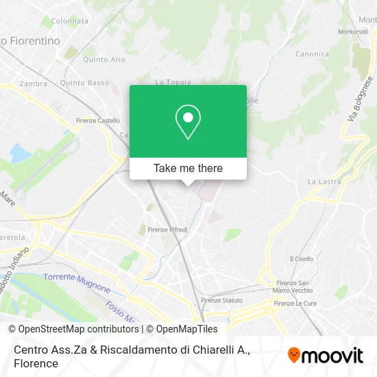 Chiarelli Assistance & Heating Center map