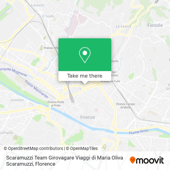Scaramuzzi Team Girovagare Viaggi di Maria Oliva Scaramuzzi map