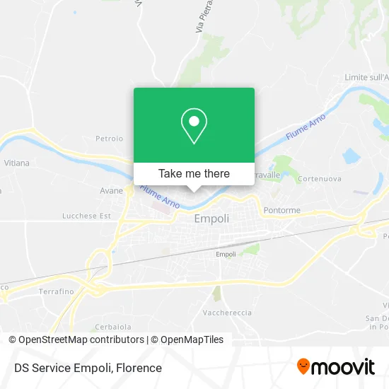 DS Service Empoli map