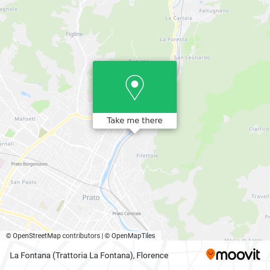 La Fontana (Trattoria La Fontana) map