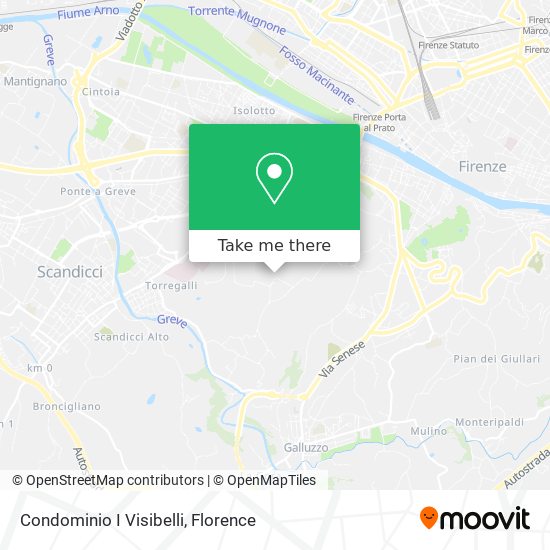 Condominio I Visibelli map