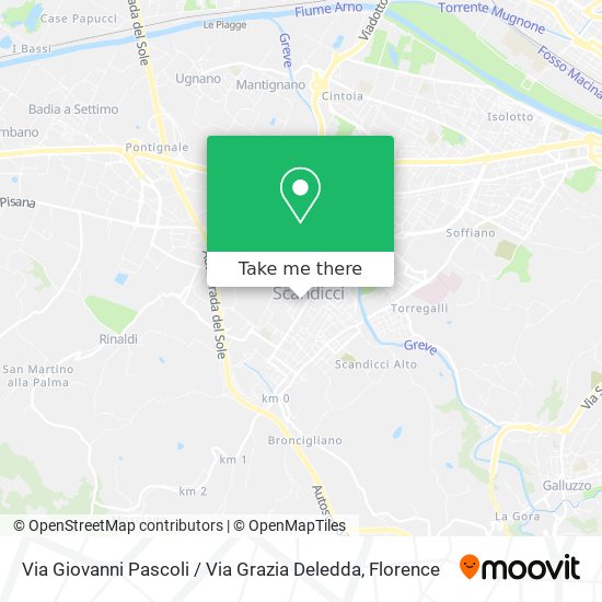 Via Giovanni Pascoli / Via Grazia Deledda map