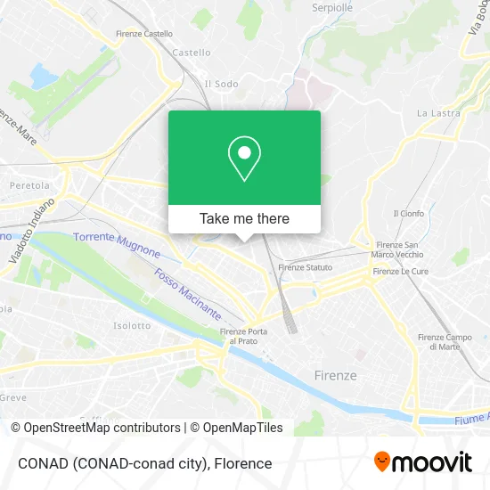 Conad City Supermarket map