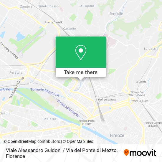 Viale Alessandro Guidoni / Via del Ponte di Mezzo map