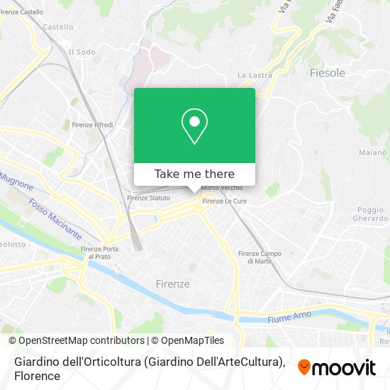 Giardino dell'Orticoltura (Giardino Dell'ArteCultura) map