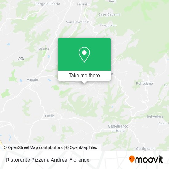 Ristorante Pizzeria Andrea map