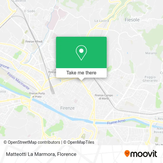 Matteotti La Marmora map