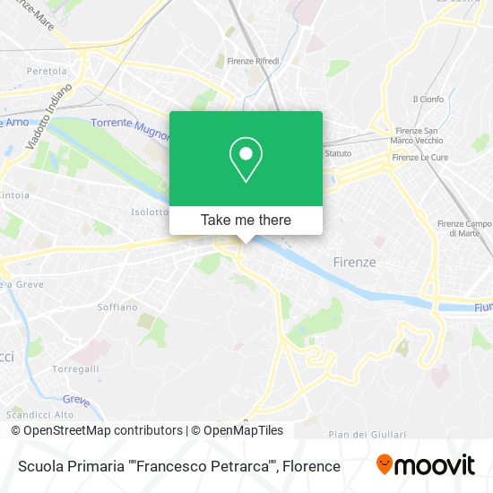 Scuola Primaria ""Francesco Petrarca"" map