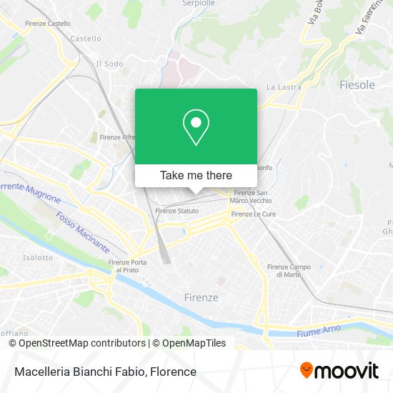 Macelleria Bianchi Fabio map