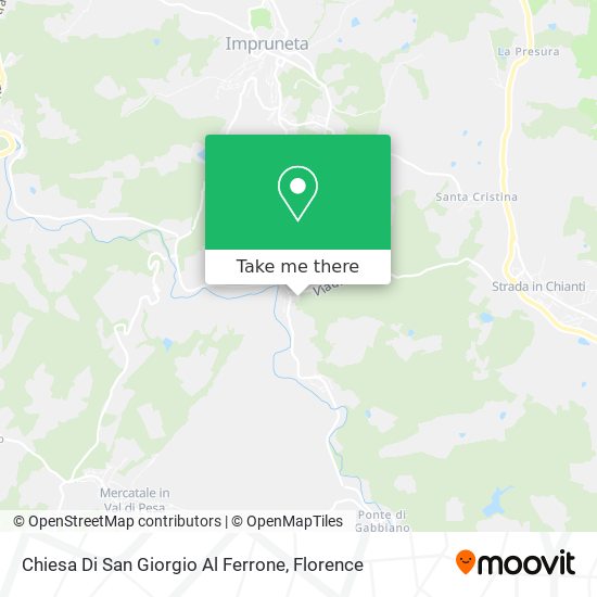 Chiesa Di San Giorgio Al Ferrone map