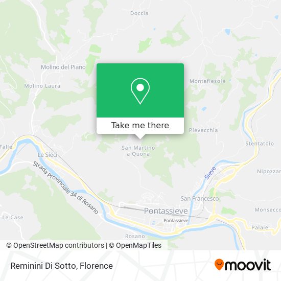 Reminini Di Sotto map